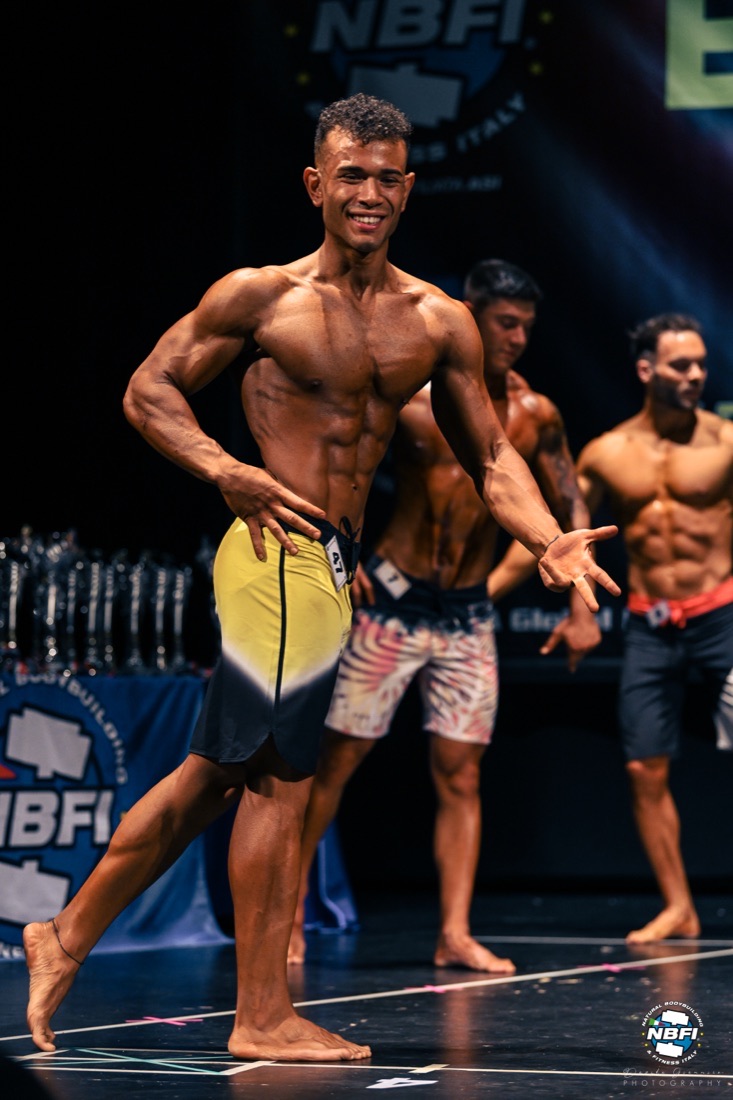David Martuccio, trainer Vertex, sul palco di gara